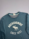 Abercrombie & Fitch Moose Logo Crewneck Sweatshirt (L)