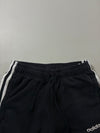 Adidas Essentials 3-Stripes Black Joggers (W:28) (L:39)