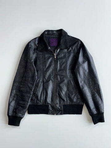 STEJEVE Street Fashion Vera Pelle Genuine Leather Jacket (M)