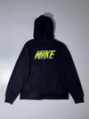 Nike Sportswear Full-Zip Hoodie – Black/Volt (S)