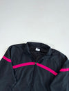 Nike Black and Pink Windbreaker Track Jacket (S)
