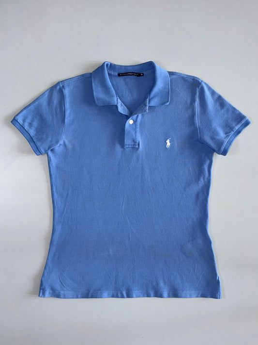 Ralph Lauren Golf Vintage Cornflower Blue Polo T-Shirt women’s (XS)