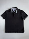 Tommy Hilfiger Vintage Black Classic Fit Polo T-Shirt (L)