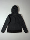 Vintage Black Yak Charcoal Hooded Zip-Up Jacket (XS)