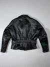 Vintage MOTO Leather Balted Jacket (M)