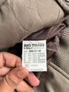 Big Train Osaka Japanese Dragon Embroidered Hooded Puffer Vest – Olive (M)