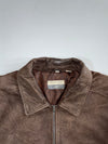 Savile Row Premium Original Leather Jacket (2XL)
