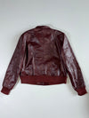 Super Premium Original Bomber Leather Jacket (S)