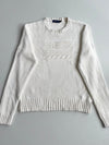 Polo Ralph Lauren Cream American Flag Hand-Knit Sweater (M)