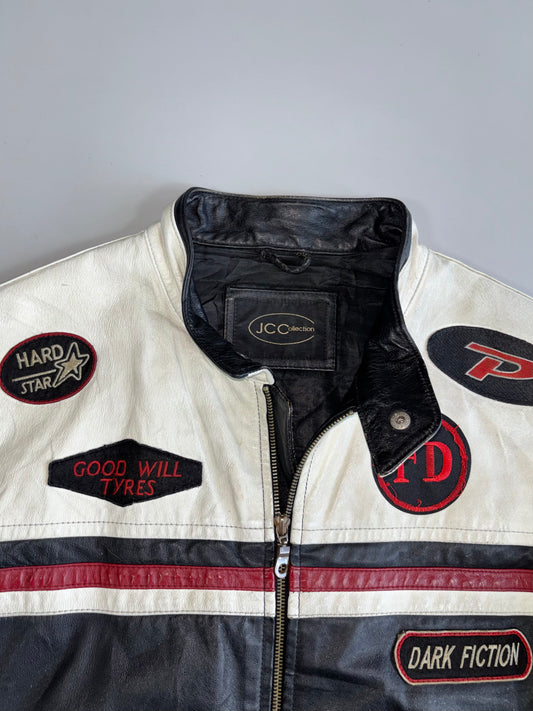 Super Premium Original Bikers Leather Jacket (XL)