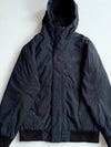 Vintage The North Face Black Hooded Bomber Jacket (L)