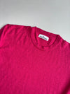 Stone Island Fuchsia Pink Knit Crewneck Sweater(XL/2XL)