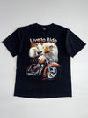 Thanabat | Live to Ride Eagle Graphic Tee | (XL)