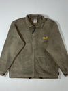 Jack Wolfskin Nanuk Olive Fleece Full-Zip Jacket (XL)