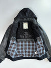 Tom tailor Premium Original Leather Jacket (Detechable hood) (L)