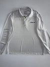 Adidas ClimaCool Long Sleeve Polo – White (L)
