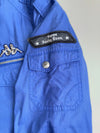 Kappa Royal Blue Racer Bomber Jacket – Quilted Padded with Patches (M)