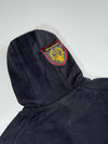 Stone Island Zip-Up Hoodie – Black, Garment Dyed, Men’s  (L/XL)