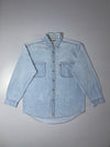 Levi’s Denim Button-Down Work Shirt – Light Wash Blue, (2XL/3XL)