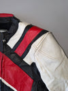 ZVintage AGV × Ducati Leather Motorcycle Jacket (Original Pure Leather) Made/Designed in Italy  (M)
