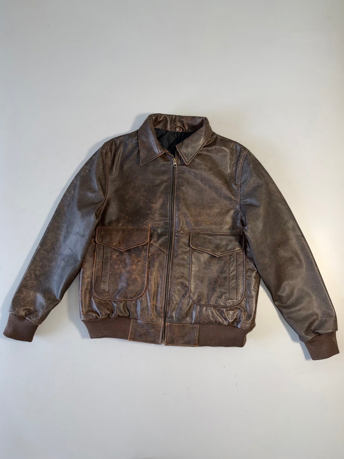 !                                                                                                                                                                                           A1 Brand New Ultra Premium Genuine Pure Leather Vintage Leather (L)