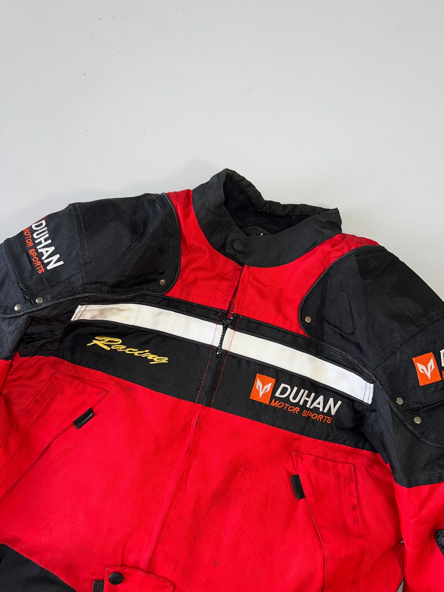 !                                                                                                                                                                                                               Duhan Original Racing Jacket (M) (PADDED)