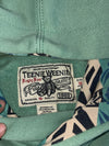 Teenie Weenie Adventure Patch Mint Green Hoodie with Printed Hood Lining, (M)