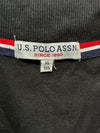 U.S. Polo Assn. Quarter Zip – Black Pullover (XL)