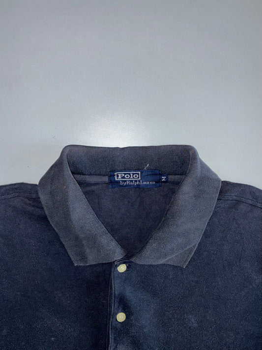 Polo Ralph Lauren | Faded Pique Polo | Washed Black (M)