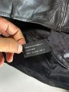 Vintage Racing Leather Moto Jacket (M/L)