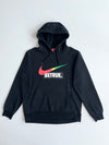 Nike Be True Rainbow Swoosh Hoodie – Black (M)
