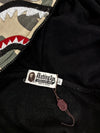 A Bathing Ape BAPE Shark Full Zip Black Hoodie (M)