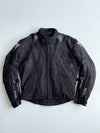 Modeka Textile Mesh Motorcycle Riding Jacket padded – Black (M)
