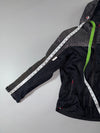 Vintage Komine Black Hooded Mesh Riding Jacket  Padded (M)