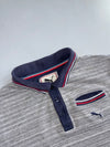 Puma | Heritage Striped Polo Grey | (L)
