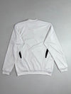 Adidas Real Madrid ClimaWarm Training Sweatshirt – White/Black/Gold (L)