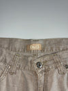 D&G Beige Cross-Hatch Straight Jeans (W:30|L:41)