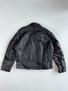 Vintage Master’s Leather Lace-Up Concho Biker Jacket (Xl)