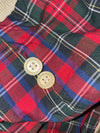Izod Lacoste Plaid-Lined Harrington Jacket Tan/Khaki  (L/XL)