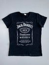 Jack Daniel’s Old No. 7 Tennessee Whiskey Graphic T-Shirt | Black Short Sleeve Gildan Heavy Cotton (M)
