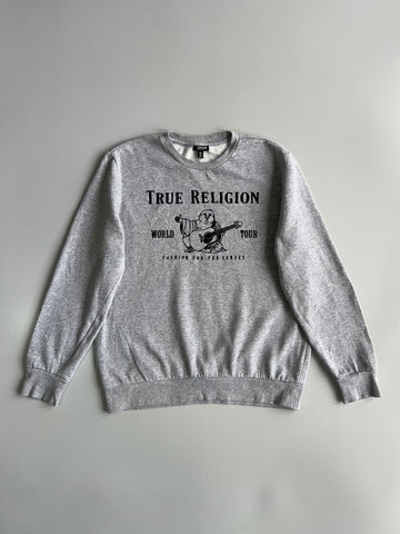 True Religion World Tour Buddha Crewneck (L)
