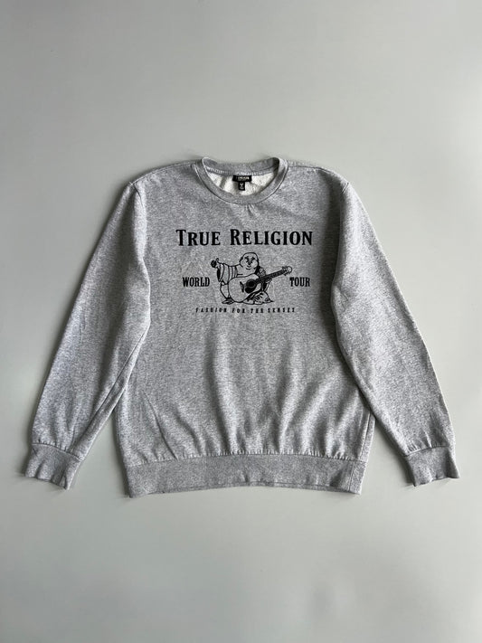 True Religion World Tour Buddha Crewneck (L)
