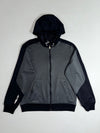 Nike LeBron Therma-Fit Full Zip Hoodie – Grey/Black (L)