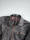 The label  "Genuine Leather" with an eagle (XL)