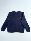 Chaps Navy Cotton Knit Crewneck Sweater – (2XL)