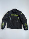 ZFLM Racing Tech Armored Textile Racing Jacket  Black Volt (M)