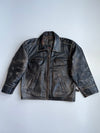 ZUltra Premium Vintage Pure Leather Jacket Heavy (XL)