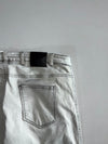 Gms Grey Stonewash Skinny (Padded) Racing/Biker Jeans (W:36|L:44)
