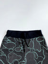 A Bathing Ape Baby Milo Outline Grid Shorts Elastic (W:30|L:20)