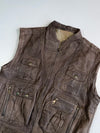ZSuper Premium Original Leather Pure Vest (L)